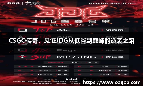 CSGO传奇：见证JDG从低谷到巅峰的逆袭之路